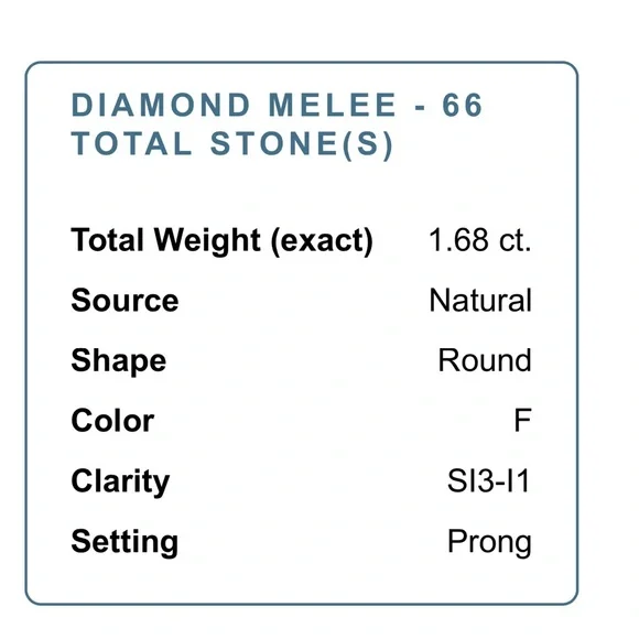 10 K white gold and diamond ring - Picture 5 of 5